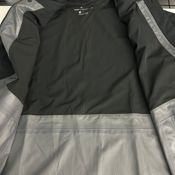 Nike Army Hypershield Windproof Full-Zip Golf Jacket Black Mens Large - Picture 7 of 14